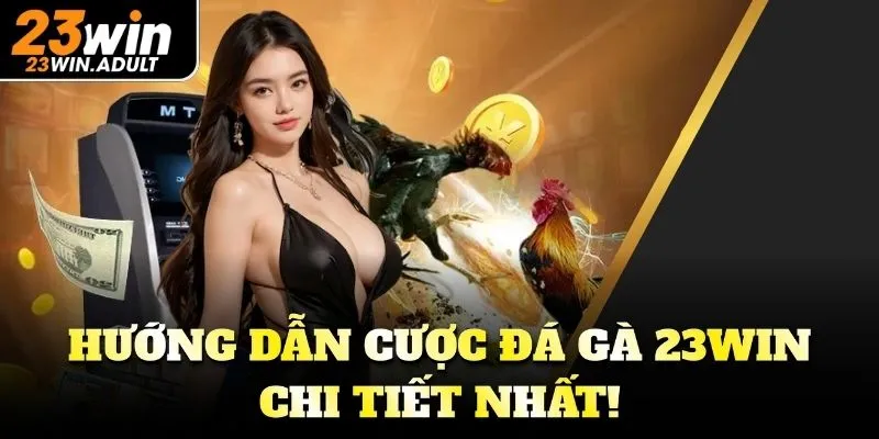 Các hình thức cược đá gà 23Win đa dạng lựa chọn